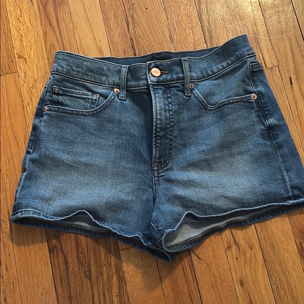 Express denim shorts